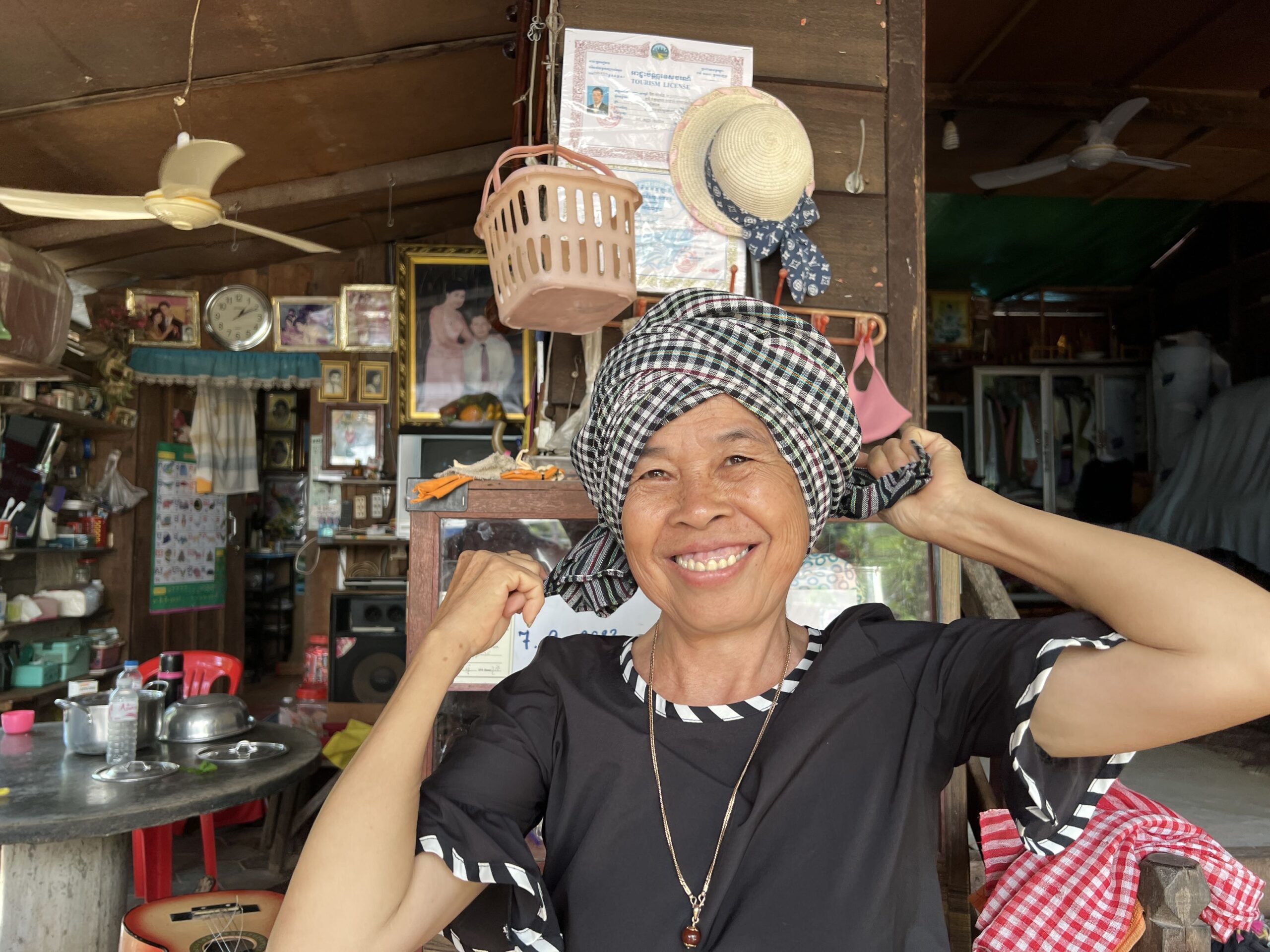 Ms. Chan Mony offers a culture and cooking class in Siem Reap